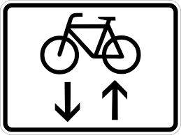 Dann besuchen sie uns auf stvo.de! Datei Zusatzzeichen 1000 33 Radverkehr Im Gegenverkehr Stvo 1997 Svg Wikipedia
