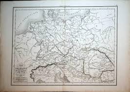 L'europe est un continent.elle est bordée par l'océan atlantique à l'ouest, par l'océan arctique au nord, par la mer méditerranée et la mer noire au sud et par le massif ancien de l'oural (qui la sépare de l'asie) et la mer caspienne à l'est. Central Europe Ancient Central Europe Map Mitteleuropa Germanien In Der Antike Landkarte Delamarche 1838 Titel Carte De La Germanie Et Des Pays Adjacents Du Sud Et De L Est Par Delamarche