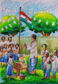 How to draw scenery of village market | toma's drawing. Art Class Photos Facebook