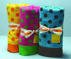 Colorful Beach Towels Love Those Dots Elegant Wedding Favors Beach Theme Wedding Favors Summer Wedding Favors