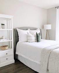 Neutral Home Decor Inspiration From Twine Trowel Green Headboard Guest Bedroom Decor Elegant Bedroom Decor