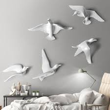 Are you searching for decorative bird png images or vector? Home Decor Items Resin 3d Bird Wall Sticker Swallow Modern Art Decor Home Room Boho Sculpture Home Furniture Diy Mhg Co Ke
