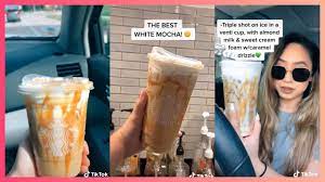 Making Tiktok Starbucks Drink Reaction Tiktok Compilation Youtube