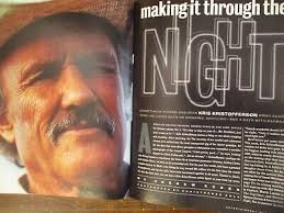 Sept-1998 Entertainment Mag(KRIS KRISTOFFERSON/CALISTA FLOCKHART/THE BRADY  BUNCH