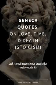 Not being satisfied with life and positivity in negativity. 82 Seneca Quotes On Love Time Death Stoicism