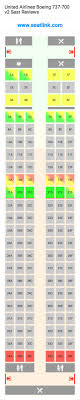 United Airlines Boeing 737 700 V2 73g Seat Map United