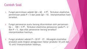 200, tentukan harga barang x agar perusahaan memperoleh laba maksimum. Elastisitas Fungsi Biaya Fungsi Penerimaan Diskriminasi Harga Ppt Download