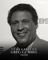 Honoring the Legacy of Greg Gumbel: A Sportscasting Legend. We mourn the  loss of Greg Gumbel, a beloved sportscasting icon who passed away at the  age of 78 after a courageous battle