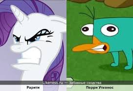 Перри утконос на Likeness.ru / Лучшие сходства в конце