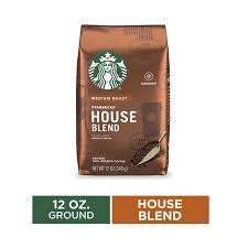 Walmart Grocery Starbucks Medium Roast Ground Coffee House Blend 100 Arabica 1 Bag 12 Oz