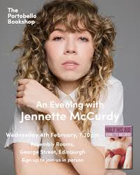 Jennette McCurdy is coming to Edinburgh! 🥳 We are beyond excited to  announce that we'll be welcoming @jennettemccurdy to the Assembly Rooms