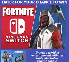 The nintendo switch bundle was an exclusive partnership between epic games and nintendo that paired the nintendo switch with a redeemable code that granted the player the double helix set for free in fortnite. Free Nintendo Switch Fortnite Bundle