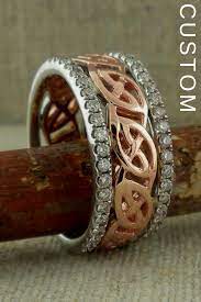 Custom Celtic Wedding Ring Scottish Wedding Rings Custom Wedding Rings Irish Wedding Rings