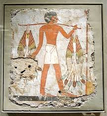 Wall Painting Man With Ducks Period New Kingdom Dynasty Dynasty 18 Date Ca 1550 1295 Egyptian Painting Egyptian Art Ancient Egyptian Art