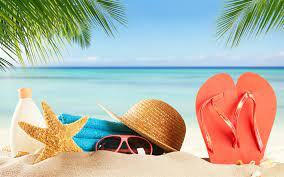 download wallpapers beach accessories summer sea summer vacation beach sand sunglasses sunscreen towel besthqwallpapers com beach cartoon beach accessories beach wallpaper