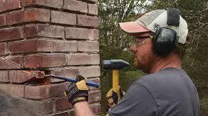 Refacing exterior brick chimney because stucco and brick are both masonry products, stucco can be applied directly to brick in most cases. Repointing A Brick Chimney Fine Homebuilding