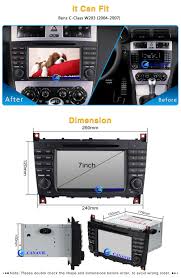 7 Android Car Multimedia Stereo Gps Head Unit Mercedes Benz C W203 C180 C200 C220 C230 C240 C250 C270 C280 C300 C320 C350 C32 Benz Benz C Mercedes Benz