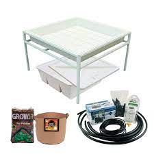 Botanicare 3 X 3 Hydroponic Drip System Flood Table Kit 3x3 Hydroponic Drip Systems Hydroponic Drip Systems Hydroponic Systems Hydroponic Grow Kits Hydroponics
