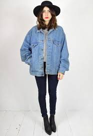 Vintage 90s Oversized Denim Jacket Jean Jacket Outfits Oversized Denim Jacket Denim Jacket Women Our most favorite among denim jacket for women outfits is to pair it with an oversized top, wide leg pants or a skirt and chunky platform heels or cool sneakers. vintage 90s oversized denim jacket