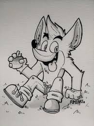 Fumi On Twitter Cartoon Tattoos Cartoon Coloring Pages Crash Bandicoot