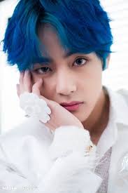 Blue hair~ (sorry for the filter and awful face, this is the only picture that really shows the blue). Idol List 10 Male K Pop Idols Who Looked Brilliant In Blue Hair
