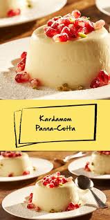 Kardamom Panna Cotta Rezept Panna Cotta Dessert Ideen Nachtisch Ohne Backen
