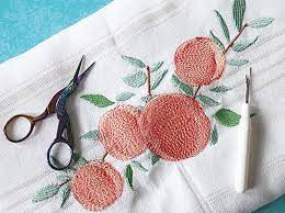 It seems like crafters either are regular embroiderers or figure it's just too complicated, specialized or expensive for them. Free Peach Machine Embroidery Patterns Gathered