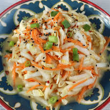 Quick And Easy Kimchi Salad Recipe Best Salad Recipes Recipes Kimchi Recipe