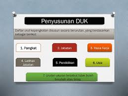 Check spelling or type a new query. Daftar Urut Kepangkatan Duk Pegawai Ppt Download