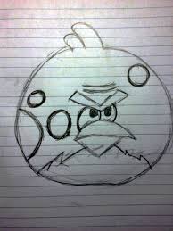Angry Birds Drawing By Lenin 10 Years Old Art My Kid Made Kidart Angrybirds