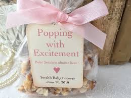 Girl Popcorn Favor Bags Girl Baby Shower Popcorn Favor Bags Pink Popcorn Favor Bags And Tags Popcorn Baby Shower Favors Baby Shower Popcorn Baby Shower Gift Bags