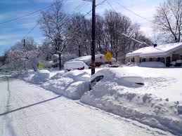 Snowstorm in the United States