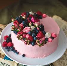 Most Beautiful Cake Ever Raspberry Strawberry Blueberry Cake Summer Cakes Desserts