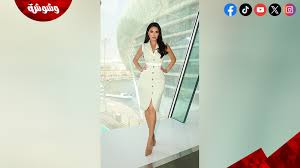 اللون الفستقي يمنح سيرين عبد النور إطلالة ساحرة | وشوشة