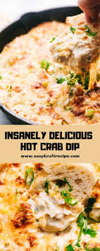Insanely Delicious Hot Crab Dip Hot Crab Dip Crab Appetizer Appetizer Recipes