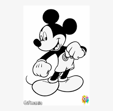 2) a partir de la mitad del rectángulo, traza una línea vertical y otra dibuja dos óvalos, uno para la cabeza y otro para el cuerpo de mickey. Dibujo De Mickey Mouse Para Pintar Mickey Mouse Coloring Pages Transparent Png 480x720 Free Download On Nicepng