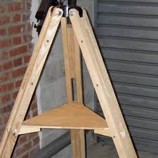 Making A Sturdy Wood Tripod How To Cool Woodworking Projects Diy Tripod Wood