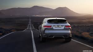 2019 Jaguar F Pace Svr Rear Hd Wallpaper 5