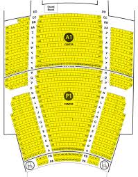 Rosemont Theater Seating Chart With Seat Numbers Image