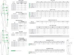 garneau custom sizing chart