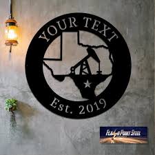 Oilfield Decor Wall Art Metal Wall Art Pumpjack Art Etsy Create Sign Ranch Sign Metal Wall Art