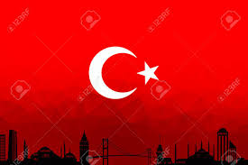 La turquie, par stéphane de. Turquie Et Drapeau Turc Drapeau Turc Conception De L Etude Banque D Images Et Photos Libres De Droits Image 68537810