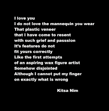 Poetry A Poem By Kitsa Nim Called Plastic It Is About The Walls And Veneer Of Protection That Some People Wear Veneers Poetry Poems