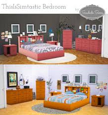Saudade Sims4 These New Meshes Are For The Sweet Thisissimtasticok Finally Got These Done I Had Some Issues With Ge Sims 4 Bedroom Sims 4 Beds Bedroom Set