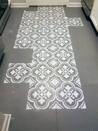 Linoleum floors are usually installed in two ways; How To Paint Linoleum Flooring The Honeycomb Home