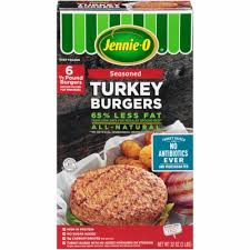 The perfect turkey made easy. Jennie O Seasoned Turkey Burgers 6 Count 32 Oz Kroger