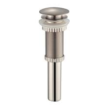 Kitchen sink drain assembly menards. Kraus Satin Nickel Push Button Bathroom Sink Drain At Menards
