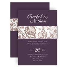 Wreath, frame border with watercolor pink, purple roses and elderberry branches, hand painted on a dark background. Purple Wedding Invitations Invitations By Dawn