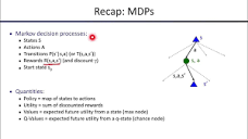 CS 188 Lecture 8: MDPs II - YouTube