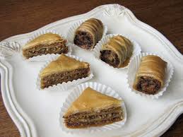 Place your halved cherries on top, spreading then in an even pattern, cut side up. Daring Bakers Baklava With Homemade Phyllo Pastry